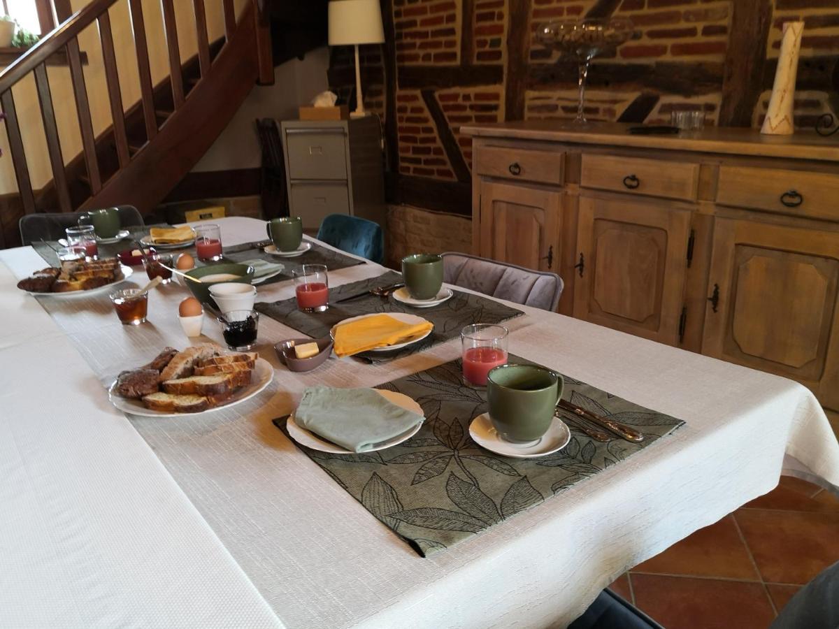 La Ferme De La Terve Bed & Breakfast Bruailles Eksteriør bilde